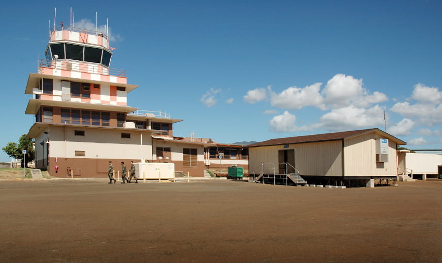 Hawaii Air National Guard Tower Simulator Shelter